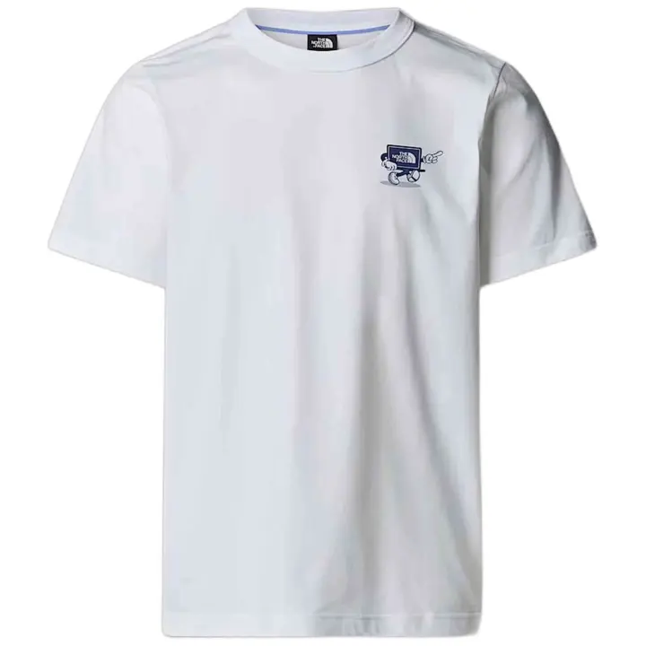 Camiseta de Manga Corta The North Face Cartoon Logo para hombre en color blanco - 1
