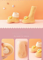 Zapatos Y Calcetines Para Bebé Invierno Antideslizantes Suaves Y Cálidos Para Niños Y Niñas Todoterreno Interior - details 0