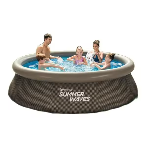 Ratio Piscina Jardín/terraza Ratán 366x76cm con Depuradora y Diseño Elegante - 1