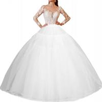 Falda De Tules FEIYANSHA Para Vestidos De Boda 4/6/8 Capas Crinolina Sin Anillo Material De Poliéster Talla Ajustable Para Mujer - details 0