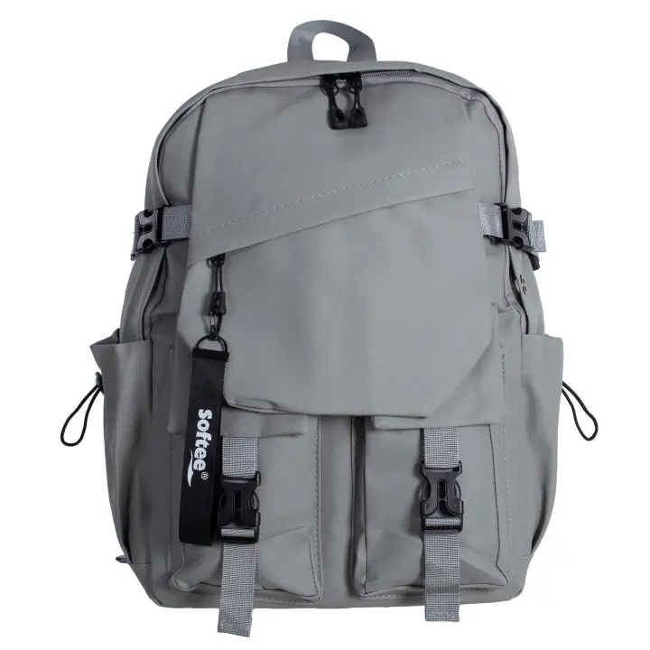 Mochila Linear Gris - 1