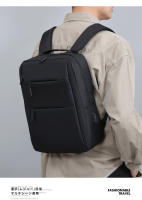 Nueva Mochila De Negocios Para Hombres Mochila De Viaje Con Computadora Mochila De Viaje Para Hombres Material De Nylon Tamaño Grande - details 24