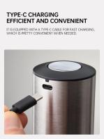 Aerador Y Dispensador De Vino Inteligente Y Eléctrico Recargable Tipo-C Herramientas De Bar Eco-amigable Sin Químicos Peligrosos - details 8