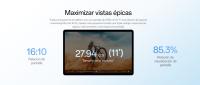 Tablets - OnePlus Pad Lite 6GB+128GB, Pantalla 11" Eye Care Vivamente brillante 1 millón de colores, Titan Batería 9340mAh, Altavoz cuádruples con Audio Hi-Res, 36 meses de Fluidez Duradera, Open Canvas - details 6