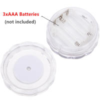 Luces LED Sumergibles con Control Remoto 10 Lámparas Brillantes RGB para Piscina, Jardín de Estanque, Acuario Iluminación al Aire Libre HD061 - details 3