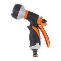 Pistola De Rociador De Jardín Con 7/8 Modos Para Riego Alta Presión Agua Suave Grip Plástico Para Plantas Césped Y Yarda - details 10