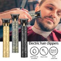 Cortadora De Pelo Eléctrica Vintage T9 Máquina Profesional Para Hombres Recargable Barber Trimmer Para Cabello Barba Y Cuerpo Dragón Buda - details 7