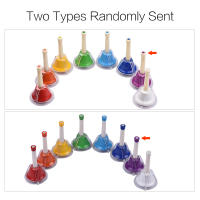 Kit De Campanas De Metal Diatónicas De 8 Notas Coloridas Juguete Musical Para Niños Instrumento De Percusión Manual Para Aprendizaje Musical Y Enseñanza - details 12
