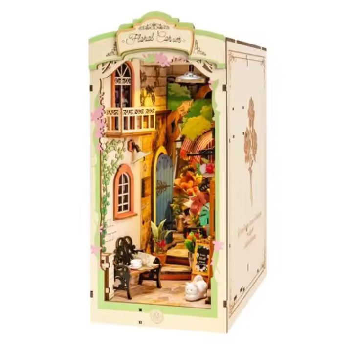 Maqueta Robotime Rolife Floral corner puzzle 3D TGB09 MADNESSTOYS - 1