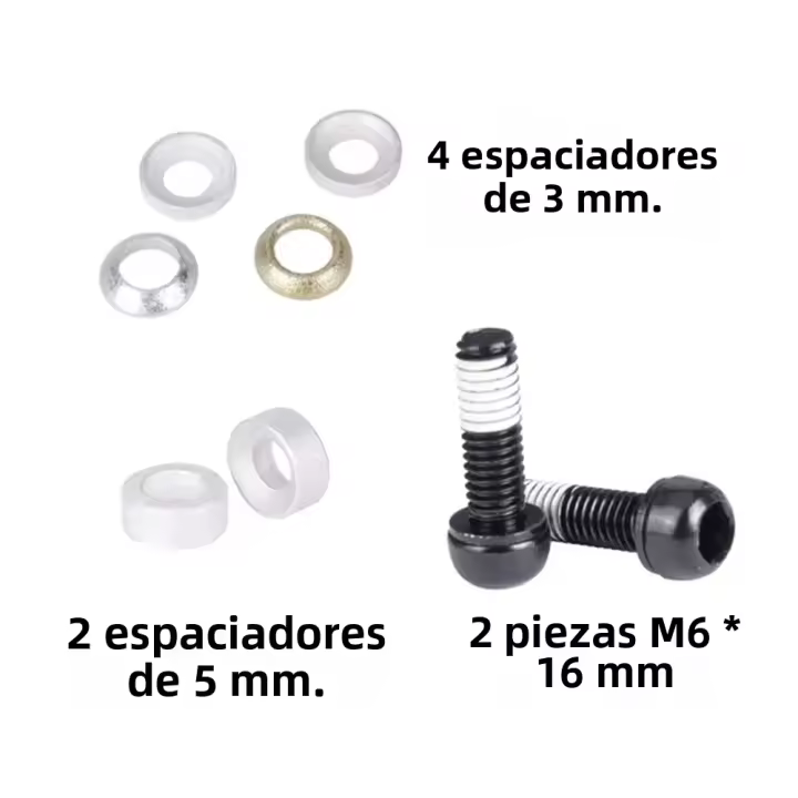 Adaptador De Freno De Disco ZTTO Ultraligero Para Bicicleta Compatible Con Rotor De 140 160 180 203mm MTB Y Carretera - 1
