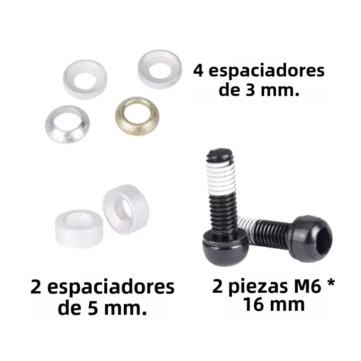 Adaptador De Freno De Disco ZTTO Ultraligero Para Bicicleta Compatible Con Rotor De 140 160 180 203mm MTB Y Carretera - 1