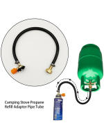 Adaptador De Recarga De Gas Tubo De Goma Resistente Al Calor Para Propano Conexión Segura Para Botellas De Gas Manual Uso Exterior - details 0