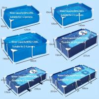 Rectangular de 150-300 cm de metal para adultos-Material laminado de PVC 3 Capas, incluye Parche de reparación (150x105x45 cm) - details 3
