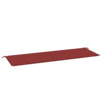 vidaXL Cojín de banco de jardín tela Oxford 150x50x3 cm Color Verde,  Rojo,  Taupé y mas Cojín Decorativo de Asiento Cojines de muebles de salon - details 3