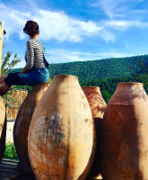 Vino tinto artesano 3 x La Cañada del Jinete pack 3 botellas. Variedad monastrell viejas viñas de montaña de cultivo orgánico. Elaborado artesanalmente en tinajas de barro y envejecido en roble francés. Se embotella directamente sin clarificar ni filtrar - details 2