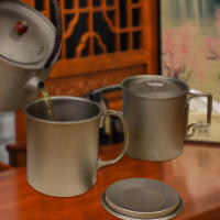 Tapa De Taza De Titanio Tomshoo Para Uso Outdoor Adecuada Para TOAKS Lixada Boundless Voyage Y Tazas De Titanio De 420ml Y 450ml - details 7