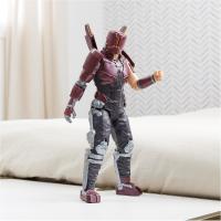 SPIN MASTER - DC Comics - Carapax - Figura de acción - traje rojo - 12 pulgadas - escultura detallada - figura de superhéroe - coleccionable - Idea regalo - Recomendado para mayores de 3 años. - details 1