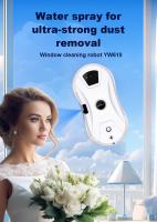 LIECTROUX YW610 Limpiador de ventanas robot, pulverización de agua única, succión de 2800Pa, tanque de agua de 30 ml, detección de bordes, 3 modos de limpieza y protección de fallo de energía de 20 minutos - details 0