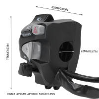 Botón De Control De Faros Bajo/Alto Para Manillar 22mm Reemplazo Para Honda MSX SF 125 Marca EBTOOLS Tipo Térmico - details 7