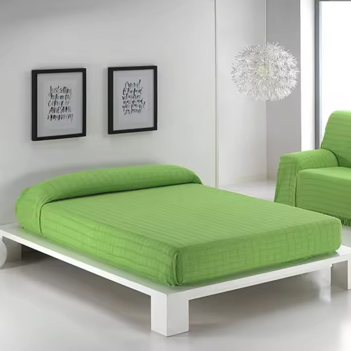 Colcha multiusos Cuadros 180x260 Lowin hogar - 1
