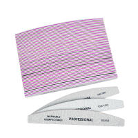 Kit Profesional De Archos Para Uñas 3/5/10pcs Sandía Negra 80/100/180 Grados Lijadores De Uñas De Acrílico Para Pulir Y Esmalte - details 2