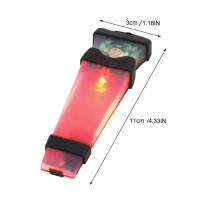 Lámpara Táctica Para Casco Intermitente Luz De Seguridad Impermeable Para Supervivencia Y Caza Equipamiento Exterior Color Negro/Desierto - details 7