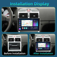 Podofo Radio de coche Android 2 Din para Peugeot 307 2007 2008 2009 2010-2013 Carplay 8+128GB AI Voice WIFI+4G DSP GPS Navegación Multimedia Reproductor de Video - details 1