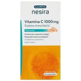 Nesira Vitamina C 1000Mg 40Comp Eferv Naranja - 1