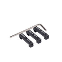 Clip De Cable Para Linterna Y Laser De Aluminio Táctico Switch De Presión Picatinny Guías De Cable Negro Accesorio De Luz Táctica - details 4