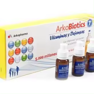 Arkopharma Arkobiotics Vitaminas Y Defensas Niños, 7 Ampollas - 1