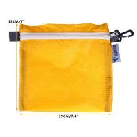 Bolsa De Almacenamiento Impermeable De Nylon Con Cierre De Cremallera Y Gancho Para Camping Y Senderismo Organizador Portátil Para Viajes - details 1