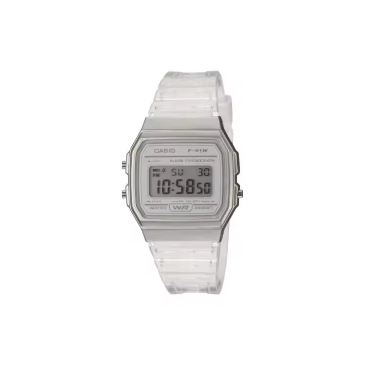 Reloj Casio Mujer F-91WS-7EF | Diseño Elegante y Funciones de Cronómetro y Alarma - 1
