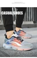 Zapatos De Verano Para Hombre Calzado Deportivo Casual De Alta Calidad Transpirable Zapatillas Moda 2024 Material Superior PU Tacón Bajo Cierre Con Cordones - details 5