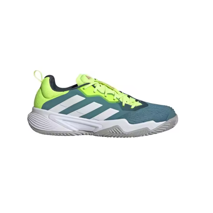 ADIDAS SPORT BARRICADE CL M COLOR ARCTIC NIGHT WHITE/WONDER Zapatillas tenis y padel hombre - Diseño transpirable, Puntera Adituff, Suela Adiwear, Cierre de cordones. - 1