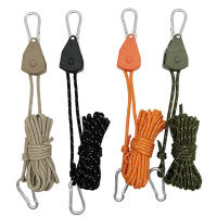 Cuerda De Acople Rápido Para Tienda De Campaña 5M Ajustable Con Pulley Reflectante Líneas De Hombre Para Exteriores Accesorios De Camping - details 26