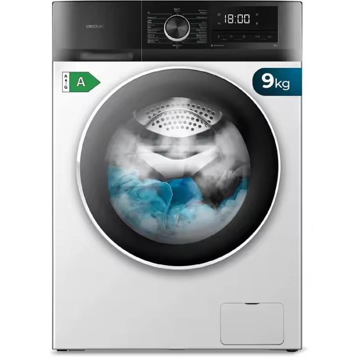Cecotec Lavadora de carga frontal Lavadora Bolero DressCode 9500 Inverter A - 1