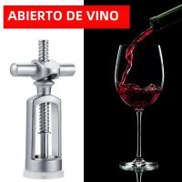 Abrepuertas Multifuncional Para Vino Rojo Manual Herramienta Creativa De Aleación De Zinc Tapa De Vino Simplicidad En El Hogar - details 3