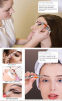 Aguja De Cejas LED Con Punta Oblicua De Acero Inoxidable Herramienta De Maquillaje Para Eliminación De Vello Y Clip De Pestañas Falsas - details 1