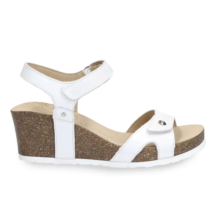 Shoes Sandalias Cuña marca Panama Jack modelo Julia Basics B17 para mujer en color cuero - 1