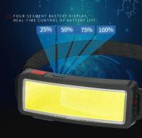 Linterna Frontal LED COB Super Brillante Recargable Por USB Con 3 Modos Lámpara De Cabeza Para Camping Y Senderismo - details 1
