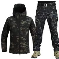 Chaqueta De Piel De Oveja Para Hombres Invierno Otoño Impermeable Táctico Exterior Pesca Senderismo Camping Traje Térmico - details 5