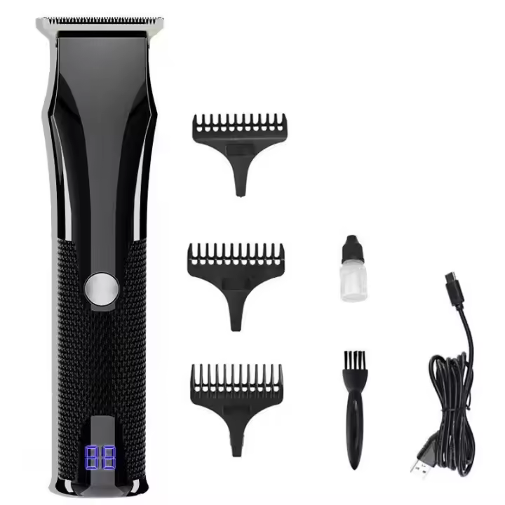 Nueva cortadora de pelo eléctrica, cortadora de pelo, artefacto para calvo, cortadora de pelo con cabezal de aceite, cortadora de pelo eléctrica para el hogar, cortadora de pelo con cabezal de aceite, cortadora de pelo, corte de pelo - 1