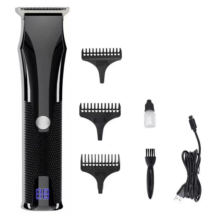 Nueva cortadora de pelo eléctrica, cortadora de pelo, artefacto para calvo, cortadora de pelo con cabezal de aceite, cortadora de pelo eléctrica para el hogar, cortadora de pelo con cabezal de aceite, cortadora de pelo, corte de pelo - 1