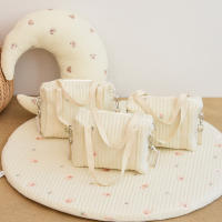 Bolsa De Diaper Con Cremallera Y Bordado Estilo Mummy Para Silla De Paseo Y Bolsa De Bebé Material Principal Diverso Tamaño Único - details 1