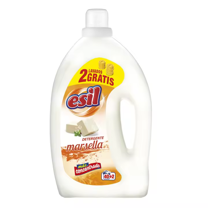 Esil  azul total 40+2D- Esil marsella  40+2D- Esil Detergente Herbal  40+8 lavados ---Escoge tu fragancia favorita - 1