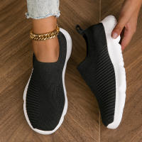 Zapatillas De Mujer Transpirables De Tejido Ligero Y Bajo Para Salir Casual Sin Cordones Con Suela EVA Para Primavera/Otoño - details 1
