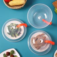 Cubierta de microolas de plástico resistente al calor de grado alimentario Placa de comida de microolas Tapa para el hogar KAESI - details 0