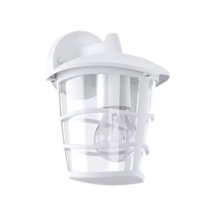Eglo Aplique de pared blanco IP44 - Aloria - 1
