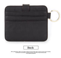 WESTAL Tarjetero Para Hombre Con Anillo De Cuero Genuino Monedero Slim Organizador De Tarjetas Y Dinero Estilo Casual - details 10