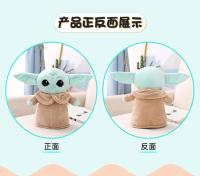 10pcs Figuras De Peluche Star Wars Yoda Y Grogu Mandalorian Muñeco De Peluche Modelo De 18cm Juguetes Para Niños Regalos Decorativos - details 2
